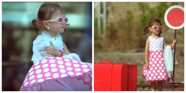 Cleopatra Stratan, de nerecunoscut în noul clip single. Doar valiza o dă de gol