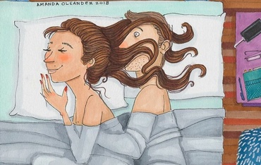 Latura mai puțin expusă a relațiilor de lungă durată. 30 de ilustrații oneste de Amanda Oleander