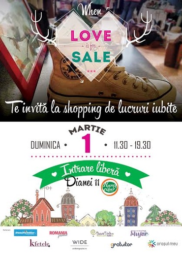 When LOVE is for SALE va invita la shopping de lucruri iubite