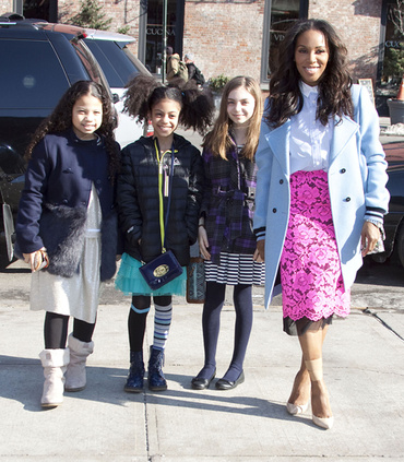 Parinti celebri si copiii lor la premiera Cinderella