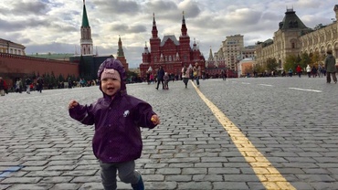 Cum a fost cu bebe Sofia la Moscova – 8 ponturi pentru călătoria la Moscova cu cei mici